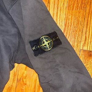 Stone island zip up sweater size large